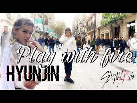 [KPOP IN PUBLIC] HYUNJIN (SKZ)_ PLAY WITH FIRE | Dance Cover by EST CREW from Barcelona