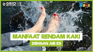 Rendam Kaki dengan Air Es, Berikut ini Manfaatnya - Fakta Menarik