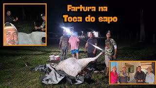 ABATEMOS uma NOVILHA gorda.TIVEMOS UMA SURPRESA , vizinhos novos. 