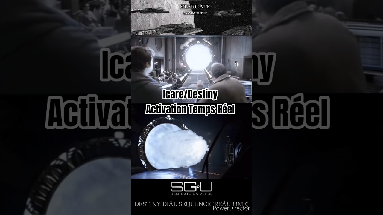 Stargate Activation Icare/Destiny Real Time 