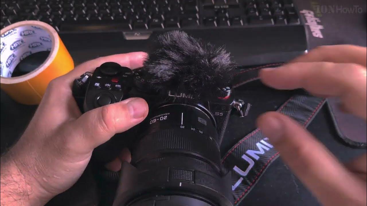 Panasonic Lumix S5 DIY Windscreen for builtin Stereo Microphone YouTube