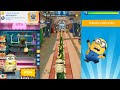 Minion Rush Chapter 39 Mission 4 Jump Over Obstacles 163 Times The Mall Run#705 @De_Epic
