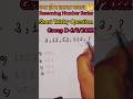 reasoning Number Series #reasoning #reasoningtricks #sscresoning #series #numberseries #groupd