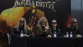 Megadeth en Lima 2024: conferencia de prensa completa