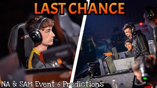 RLCS NA and SAM Predictions