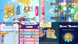 New Version 🥳 Free Gold Bar Candy Royale, Champions Race Candy Crush Saga Level 1827 Sweet Combo screenshot 3
