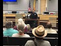 Town hall meeting with las cruces police