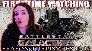 BATTLESTAR GALACTICA | Season 4 Ep. 11 + 12  | First Time Watching Reaction | What Is Starbuck?!?