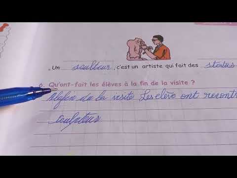 حل أنشطة كراس النشاطات في مادة اللغة الفرنسية صفحة 37 السنة الخامسة ابتدائي