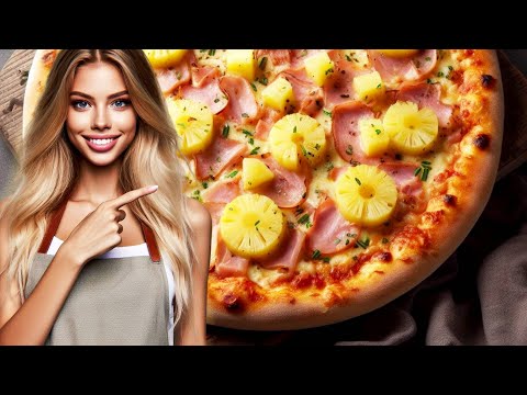 Video: Pizza Cu Ananas La Gratar