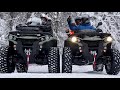 TRIP WITH 2 ATV CAN-AM MAX XT 650 THROUGH THE FORESTS OF NORWAY