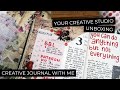 Your Creative Studio Unboxing | Creative Journal with me | May 2021