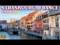 Amazing strasbourg france city tour  4k street walkr