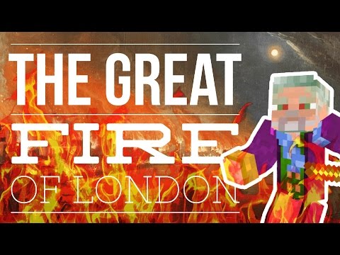 Video: The Great Fire Of London - Recreat în Minecraft