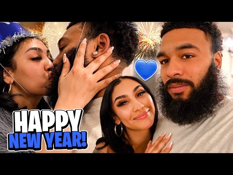 SHE WAS FEELING DOWN ON NEW YEAR SO I DID THIS..