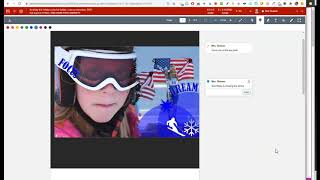 Celebrity Canvas LMS Teacher Annotate and Student Feedback Profile