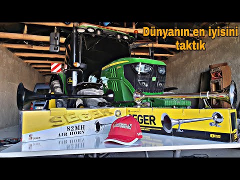 Gemi Kornasını Traktörüme Taktım!// Seger Korna //John Deere 6120