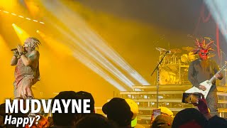 MUDVAYNE - Happy? - Live @ CWMP - The Woodlands, TX 8/13/23 4K HDR