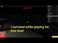 I survived just by playing roblox granny for first time