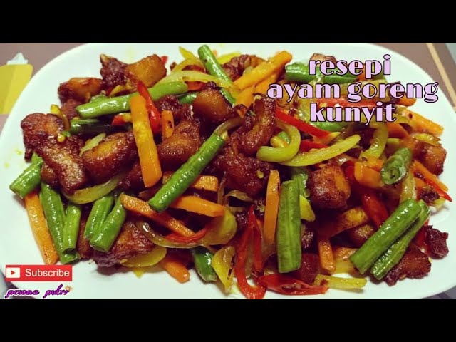 Kunyit resepi ayam goreng Tips goreng