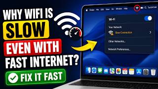 Why Wifi Is Slow Even With Fast Internet :  Fix