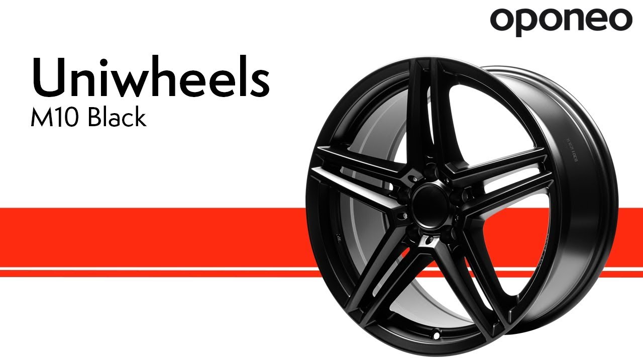 Felga Uniwheels M10 Black Alufelgi Oponeo™ - YouTube