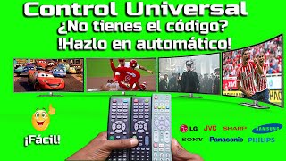 Control universal como configurar en todas  las marcas en automático  sin CÓDIGO! by Danny Electrónica y Más 302,930 views 11 months ago 4 minutes, 19 seconds