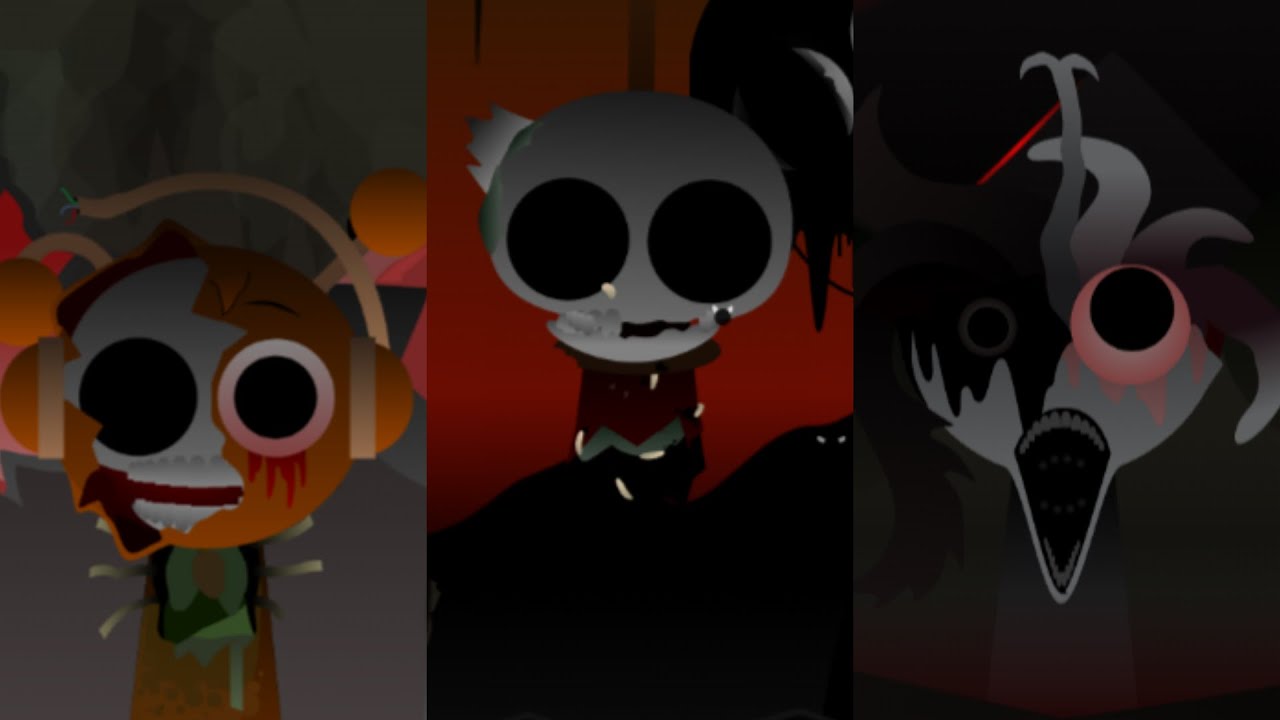 TRIO in Sprunki Phase 3 to 5 (ROTTEN AND FORGOTTEN ~ WITHERMIRE) - Mixes