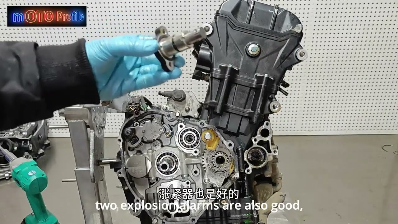 Disassembled CFmoto 450MT 450SR .. Engine