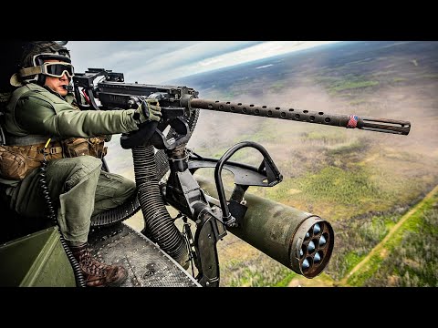 Video: Flerløps maskingevær M134 