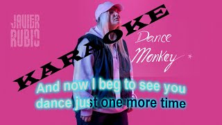 TONES & I - DANCE MONKEY (karaoke) (backing vocals) (lyrics)