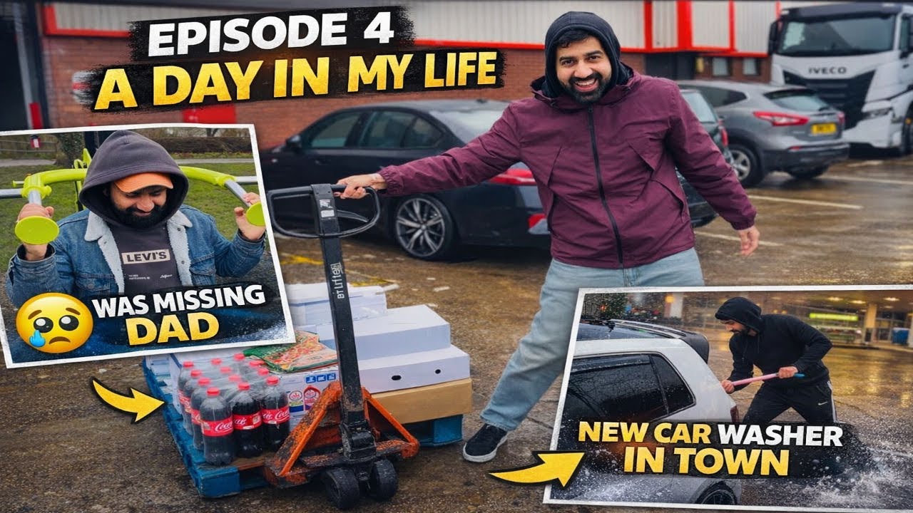 Car Wash Fun in the Midst of a Busy UK Day – Valentine's Special 🤍 | Kiki's Journey