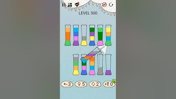 【 SortPuz 】 Level 499-500