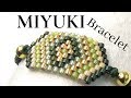 Miyuki Bracelet with Brick Stitch - Easy Technique for beginners