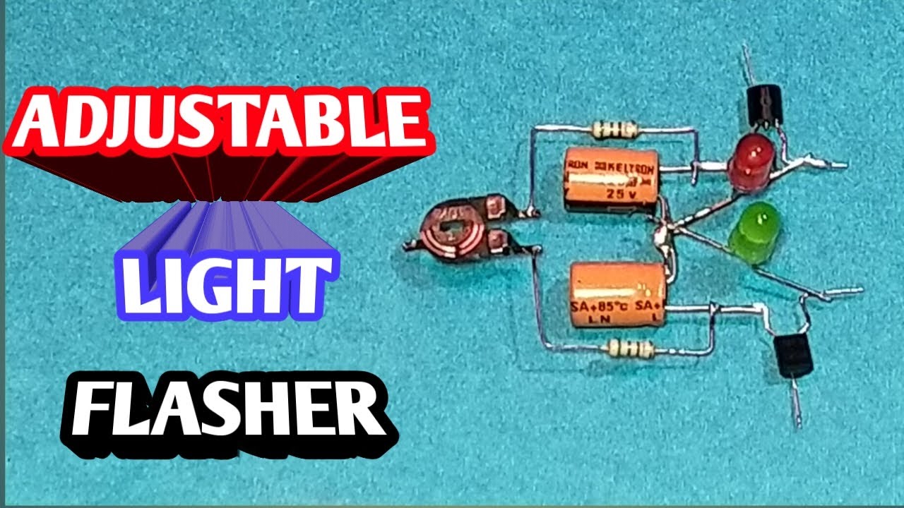 Adjustable Light Flasher | एडजस्टटेबल लाइट फ्लैशर