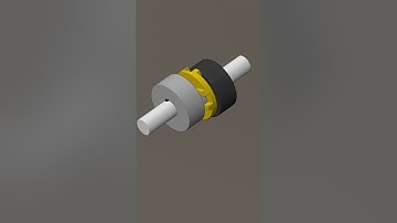 Oldham Coupling (Mechanical Movement Part 111) #mechanism #animation