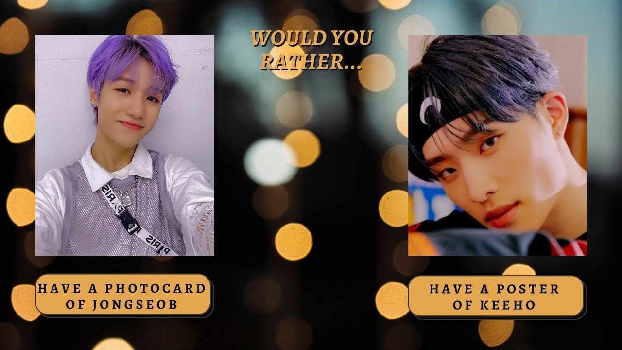 Kpop Game] P1Harmony WOULD YOU RATHER pt.1 