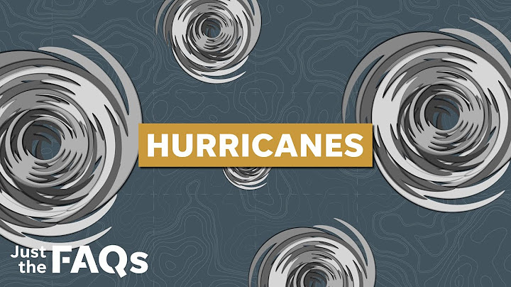 How hurricanes form and why they're getting more dangerous | Just the FAQs