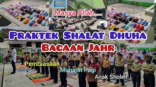 "Praktek Shalat Dhuha" | Bacaan Jahr | Pembiasaan Munajat Pagi Bagi Anak Sholeh screenshot 5