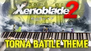 Video thumbnail of "Torna Battle Theme on Piano (Xenoblade Chronicles 2) || AqareCover"