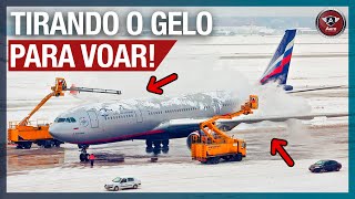 Por que TIRAR O GELO DOS AVIÕES antes do voo