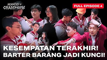 Ruangguru Academy of Champions (AoC) Episode 4 | KESEMPATAN TERAKHIR! BARTER BARANG JADI KUNCI!