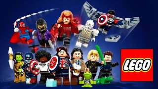 LEGO Super Heroes 71031 Minifigures Распаковка лего минифигурок Marvel Studios
