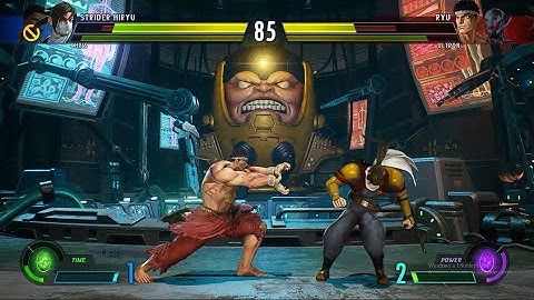 CHRIS & STRIDER HIRYU VS ULTRON & RYU