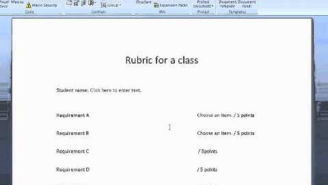 Create your own Word template (PC)