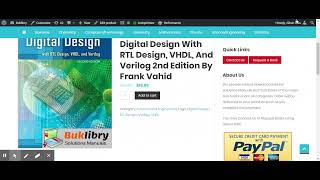 Solutions Manual Digital Design with RTL Design VHDL and Verilog 2nd edition by Frank Vahid
