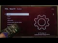 How To Change System Language On TCL ROKU TV 2024 