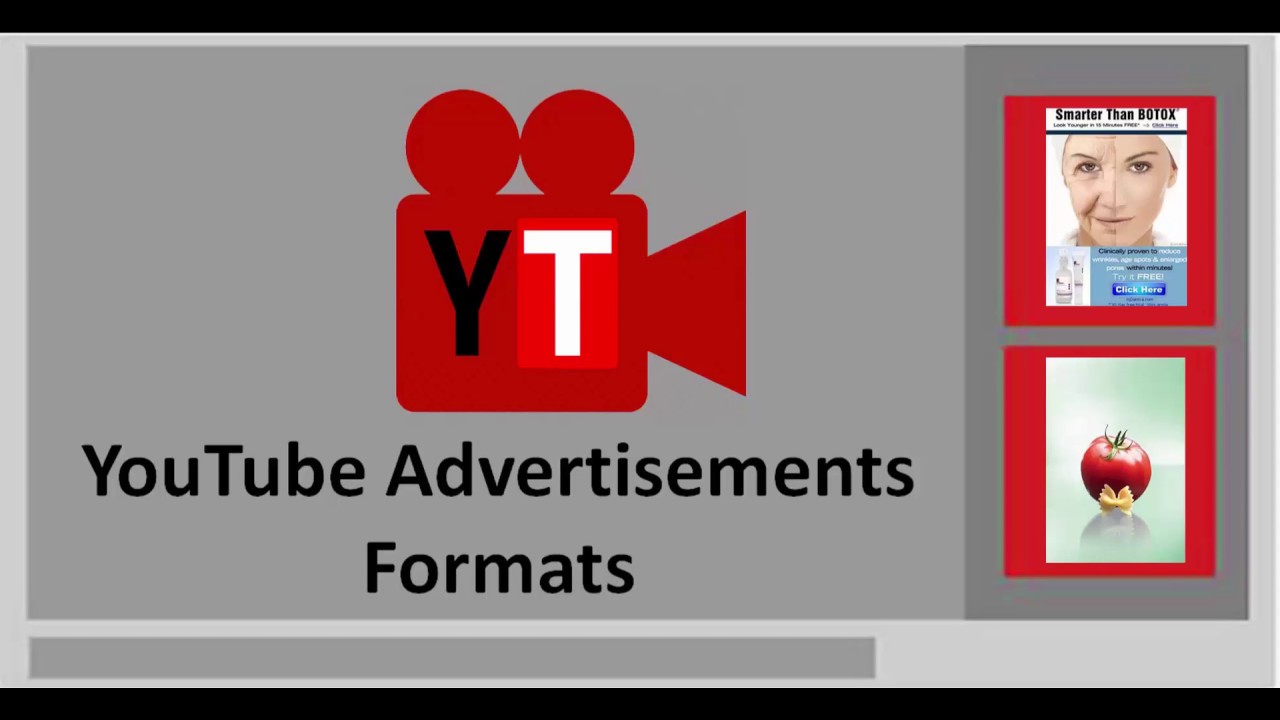 YOUTUBE ADVERTISING FORMATS intelligence overview