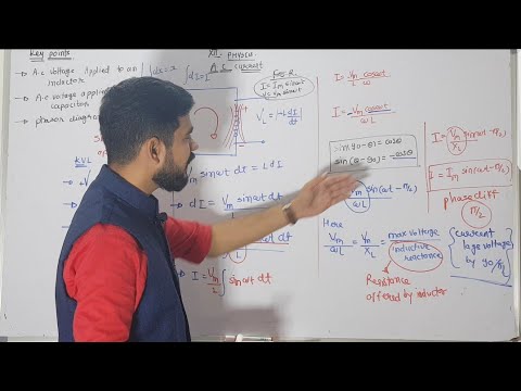 2. A.C voltage applied to inductor | capacitor | a.c current | class 12