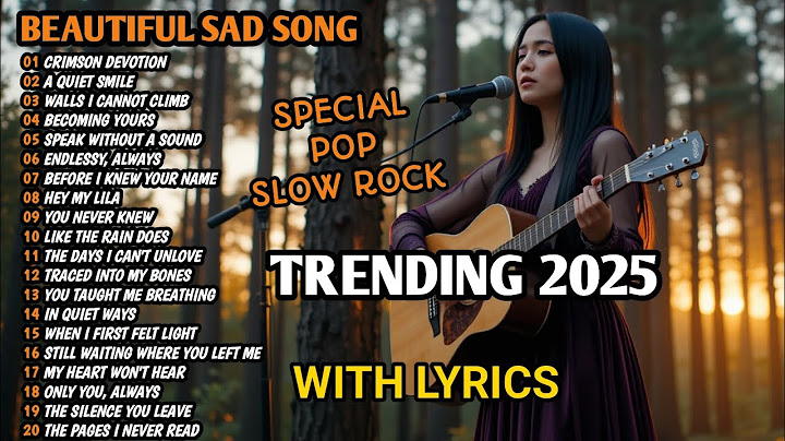 Beautiful Sad Song 2025 🌙 MIDNIGHT TEARS - Trending Pop Slow Rock Ballads Heartfelt Beautiful Melody